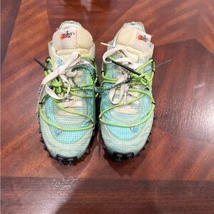 Nike Waffle Racer Off-White Vivd Sky size 6